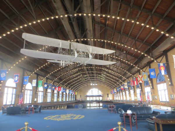 Dahlgren Hall.  It's been used as an armory, a dance hall and a skating rink.